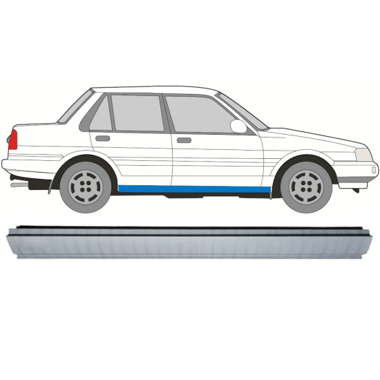 Prag za Toyota Corolla 1983-1988 / Desna 7694