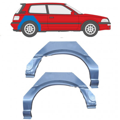 Bok delni za Toyota Corolla 1987-1994 / Levo+Desno / Komplet 10334