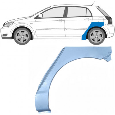 Bok delni za Toyota Corolla 2001-2007 / Leva 7044