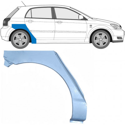 Bok delni za Toyota Corolla 2001-2007 / Desna 7043