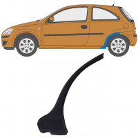 Obloga stranskega dela zadnjega blatnika za Opel Corsa 2003-2010 / Leva 11706