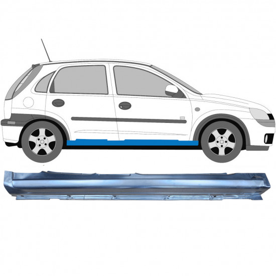 Prag za Opel Corsa 2000-2010 / Desna 6875