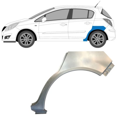 Bok delni za Opel Corsa D 2006-2015 / Leva / HATCHBACK 14576