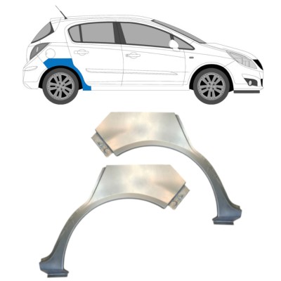 Bok delni za Opel Corsa D 2006-2015 / Levo+Desno / HATCHBACK / Komplet 14577