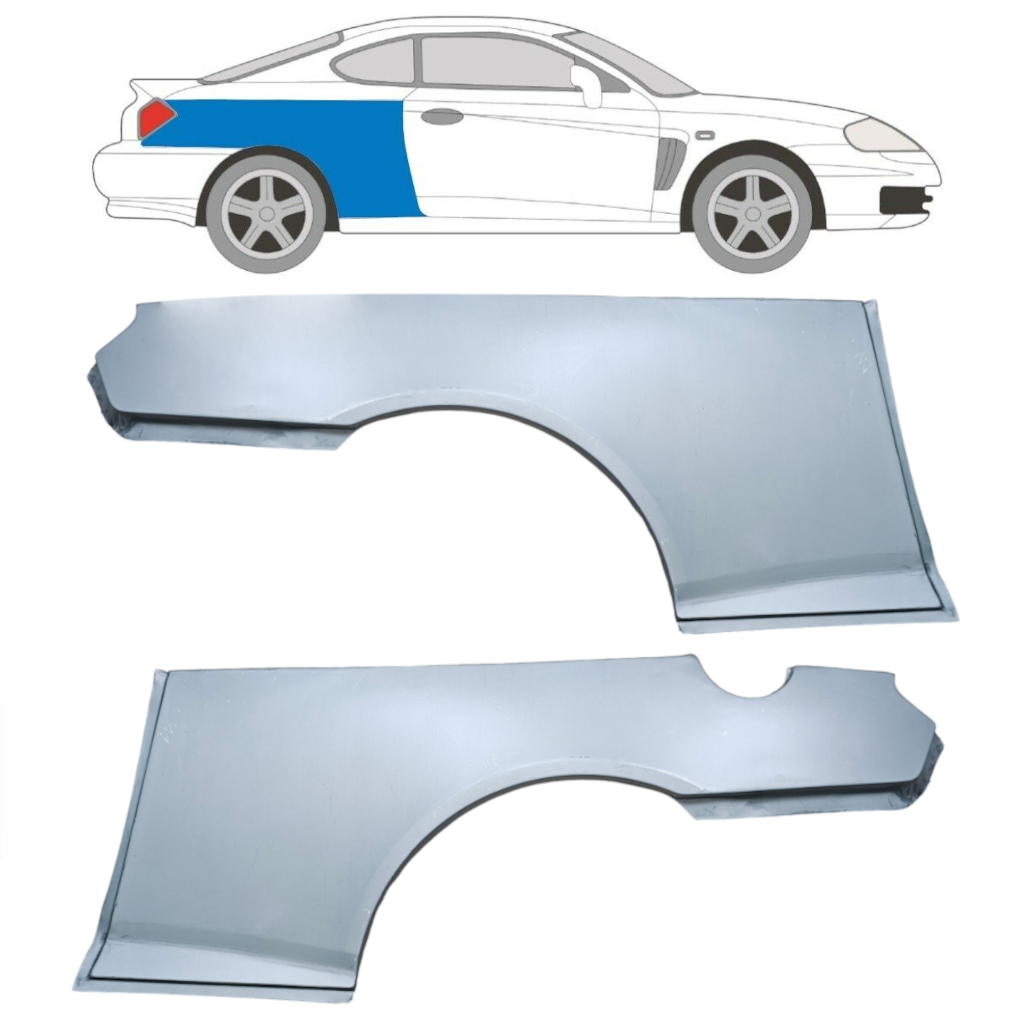 Bok Delni Za Hyundai Coupe 2001-2009 / Levo+Desno / Coupe / Komplet 6304