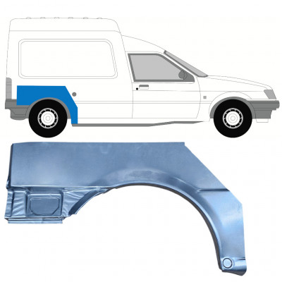 Bok delni za Ford Courier 1989-1995 / Desna 7828