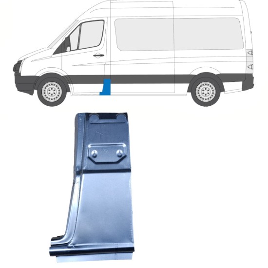 Popravni panel stebrička za Volkswagen Crafter 2005-2017 / Leva 13749
