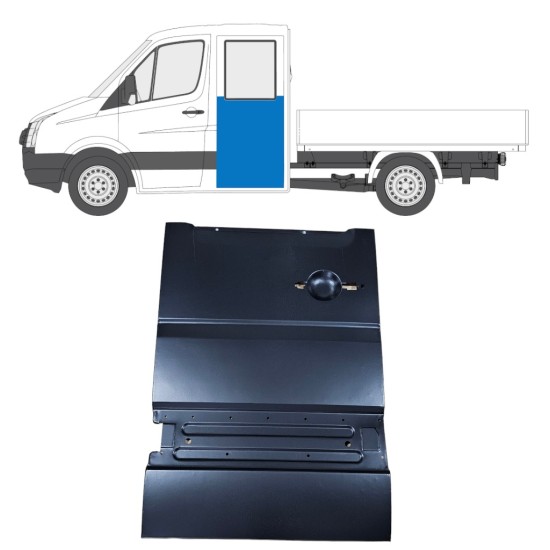Popravni panel zadnjih vrat za Volkswagen Crafter 2005-2017 / Leva 14238
