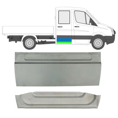 Popravni panel zadnjih vrat za Volkswagen Crafter 2005-2017 / Levo = Desno (simetrično) / Komplet 14126