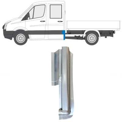 Popravni panel zadnjega vogala za Volkswagen Crafter 2005-2017 / Desna 15509