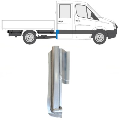 Popravni panel zadnjega vogala za Volkswagen Crafter 2005-2017 / Desna 15508