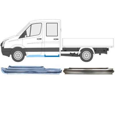 Set popravnih panelov za Volkswagen Crafter 2005-2017 / Leva / 15525