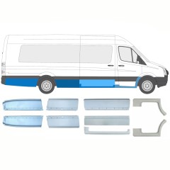 Set popravnih panelov za Volkswagen Crafter 2005-2017 / Levo+Desno / 14495