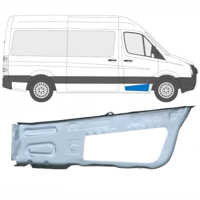 Popravni panel sprednje stopnice za Volkswagen Crafter 2005-2017 / Desna 14102