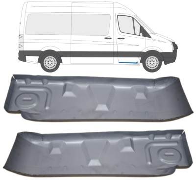 Vstopna stopnica popravni del za Volkswagen Crafter 2005-2017 / Levo+Desno / Komplet 15544