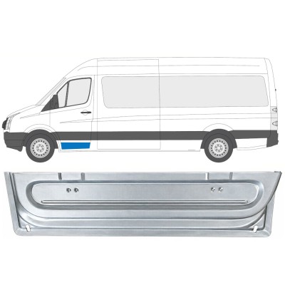 Notranji popravni panel sprednjih vrat za Volkswagen Crafter 2005-2017 / Leva 17057