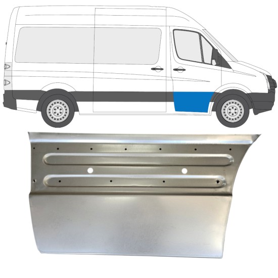 Popravni panel sprednjih vrat za Volkswagen Crafter 2005-2017 / Desna 15494