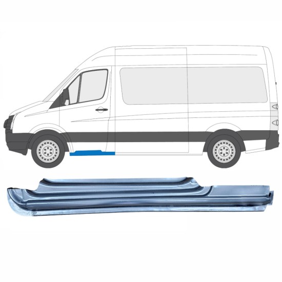 Popravni panel praga sprednjih vrat za Volkswagen Crafter 2005-2017 / Leva 13971