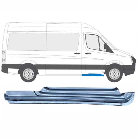 Popravni panel praga sprednjih vrat za Volkswagen Crafter 2005-2017 / Desna 13970