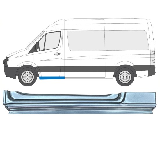 Popravni panel praga sprednjih vrat za Volkswagen Crafter 2005-2017 / Leva 17272