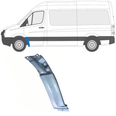 Popravni panel prednjega blatnika za Volkswagen Crafter 2005-2017 / Leva 13751