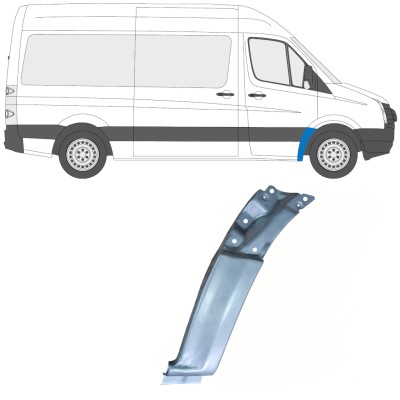 Popravni panel prednjega blatnika za Volkswagen Crafter 2005-2017 / Desna 13752