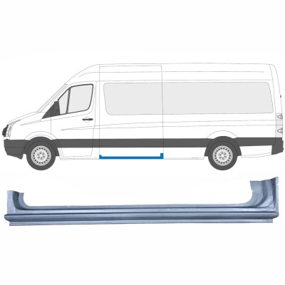 Popravni panel praga drsnih vrat za Volkswagen Crafter 2005-2017 / Leva 13432