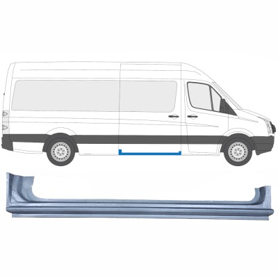 Popravni panel praga drsnih vrat za Volkswagen Crafter 2005-2017 / Desna 13437