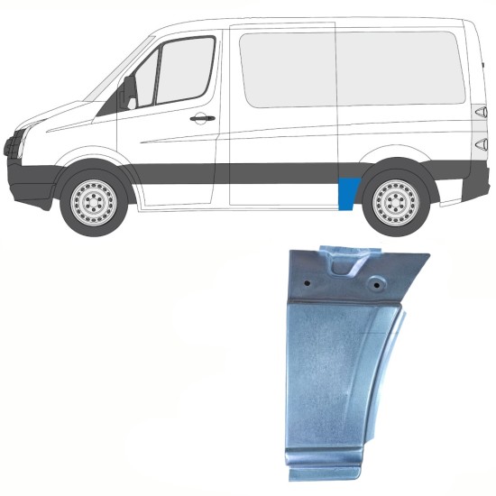Bok delni za Volkswagen Crafter 2005-2017 / Leva 13940