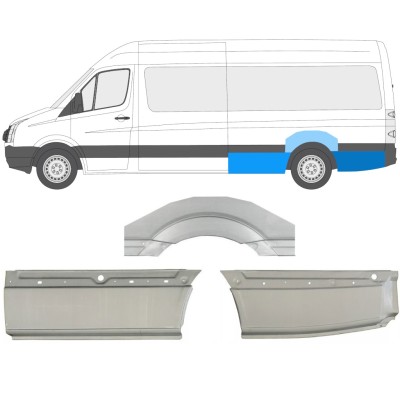 Bok delni za Volkswagen Crafter 2005-2017 / Leva / Komplet 13944