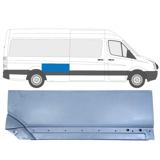 Bok delni za Volkswagen Crafter 2005-2017 / Desna 15521