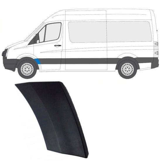 Sprednji blatnik zaščita za Volkswagen Crafter 2005-2017 / Leva 13987