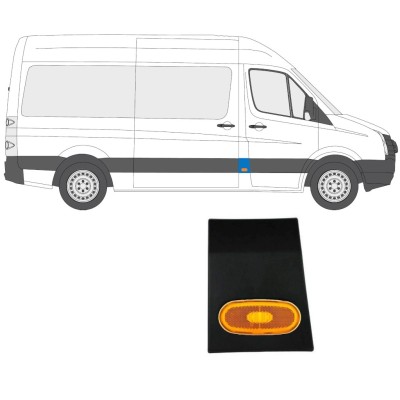 Obloga z lučjo za Volkswagen Crafter 2005-2017 / Desna / Komplet 14147