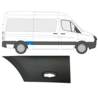 Obloga stranskega dela zadnjega blatnika za Volkswagen Crafter 2005-2017 / Desna 13822