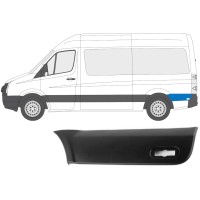 Obloga stranskega dela zadnjega blatnika za kolesom za Volkswagen Crafter 2005-2017 / Leva 13690