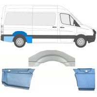 Bok delni za Volkswagen Crafter 2005-2017 / Desna / Komplet 13941