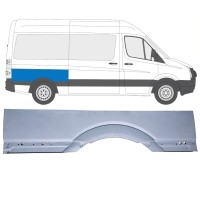 Popravni panel velikega zadnjega blatnika za Volkswagen Crafter 2005-2017 / Desna 15511