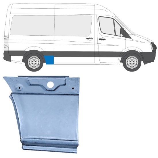 Bok delni za Volkswagen Crafter 2005-2017 / Desna 13445