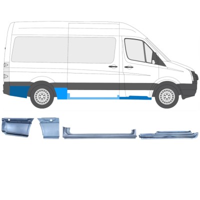 Set popravnih panelov za Volkswagen Crafter 2005-2017 / Desna / 14502