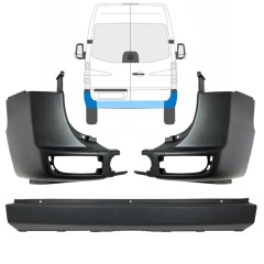 Zadnji odbijač za Volkswagen Crafter 2005-2017 / Komplet 15554