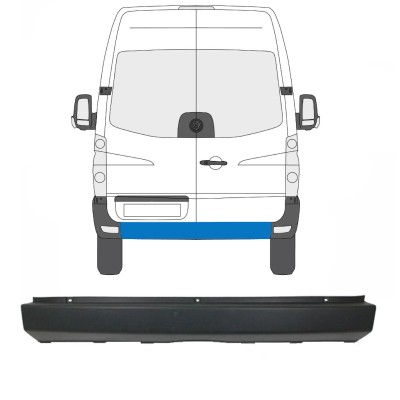 Zadnji odbijač za Volkswagen Crafter 2005-2017 15550