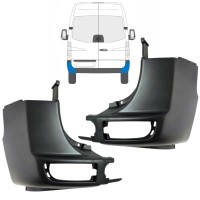 Vogal zadnjega odbijača za Volkswagen Crafter 2005-2017 / Levo+Desno / Komplet 15549