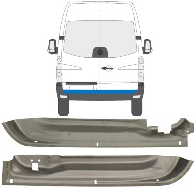 Popravni panel zadnjih vrat za Volkswagen Crafter 2005-2017 / Levo+Desno / Komplet 14023