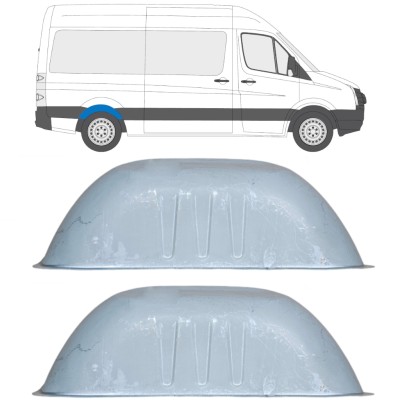 Popravni panel loka zadnjega kolesa za Volkswagen Crafter 2005-2017 / Komplet 14283