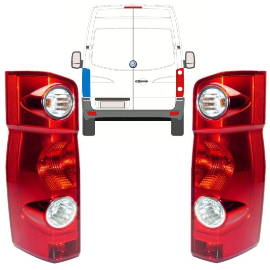 Zadnja luč za Volkswagen Crafter 2005-2017 / Levo+Desno / Komplet 15574