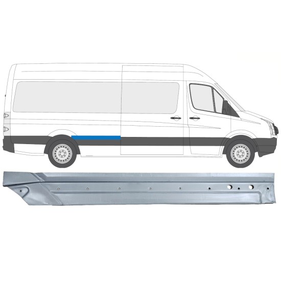 Bok delni za Volkswagen Crafter 2005-2017 / Desna 14332