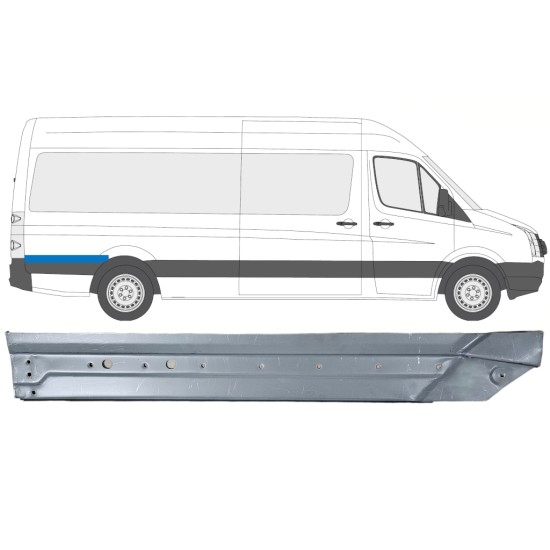 Bok delni za Volkswagen Crafter 2005-2017 / Desna 14331