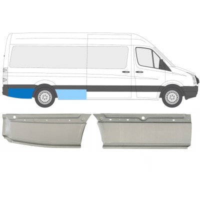 Bok delni za Volkswagen Crafter 2005-2017 / Desna / Komplet 14128