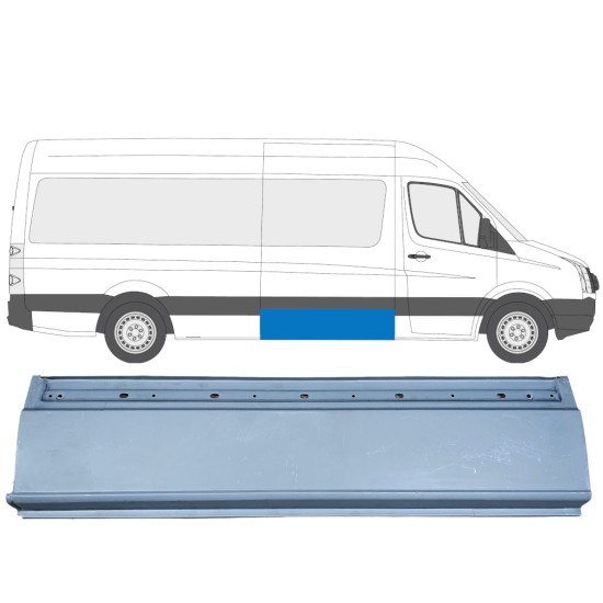 Popravni stranski panel za Volkswagen Crafter 2005-2017 / Desna 13959