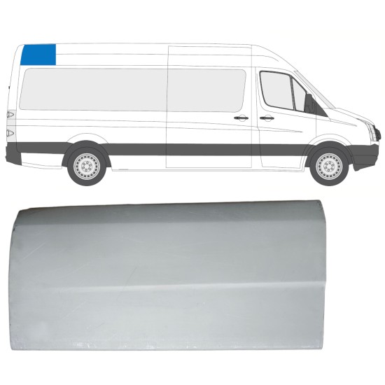 Popravni panel strehe za Volkswagen Crafter 2005-2017 / Desna 13840